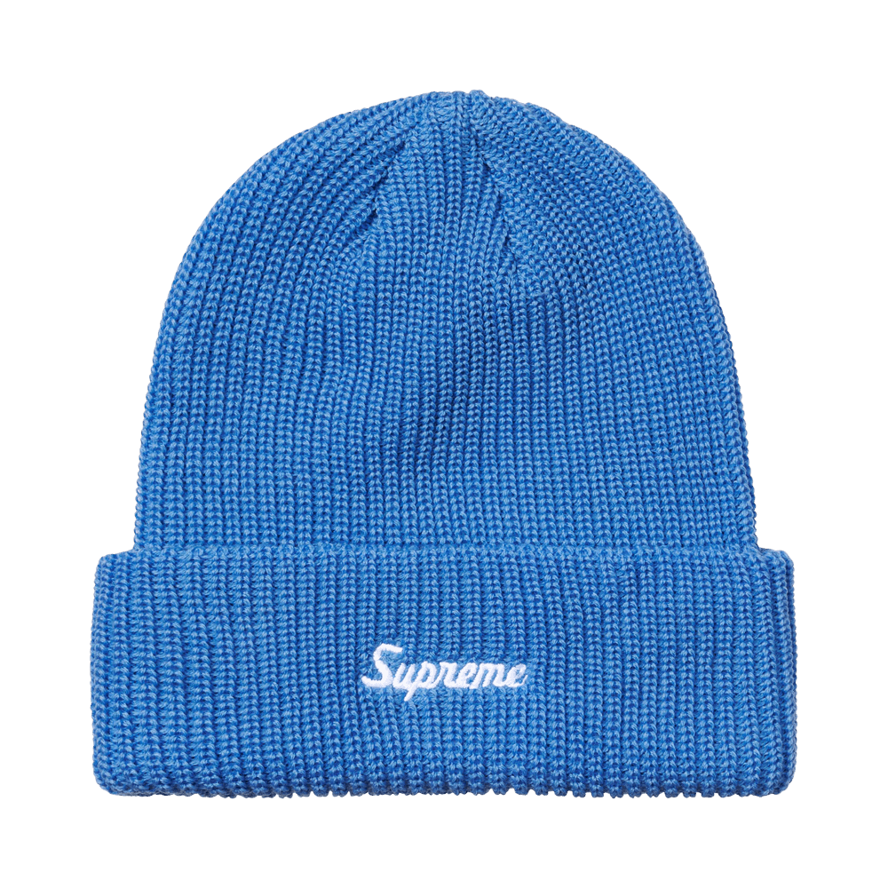 Supreme Loose Gauge Beanie 'Blue'