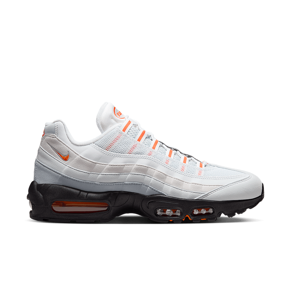 Nike Air Max 95 Wolf Grey Safety Orange Pure Platinum