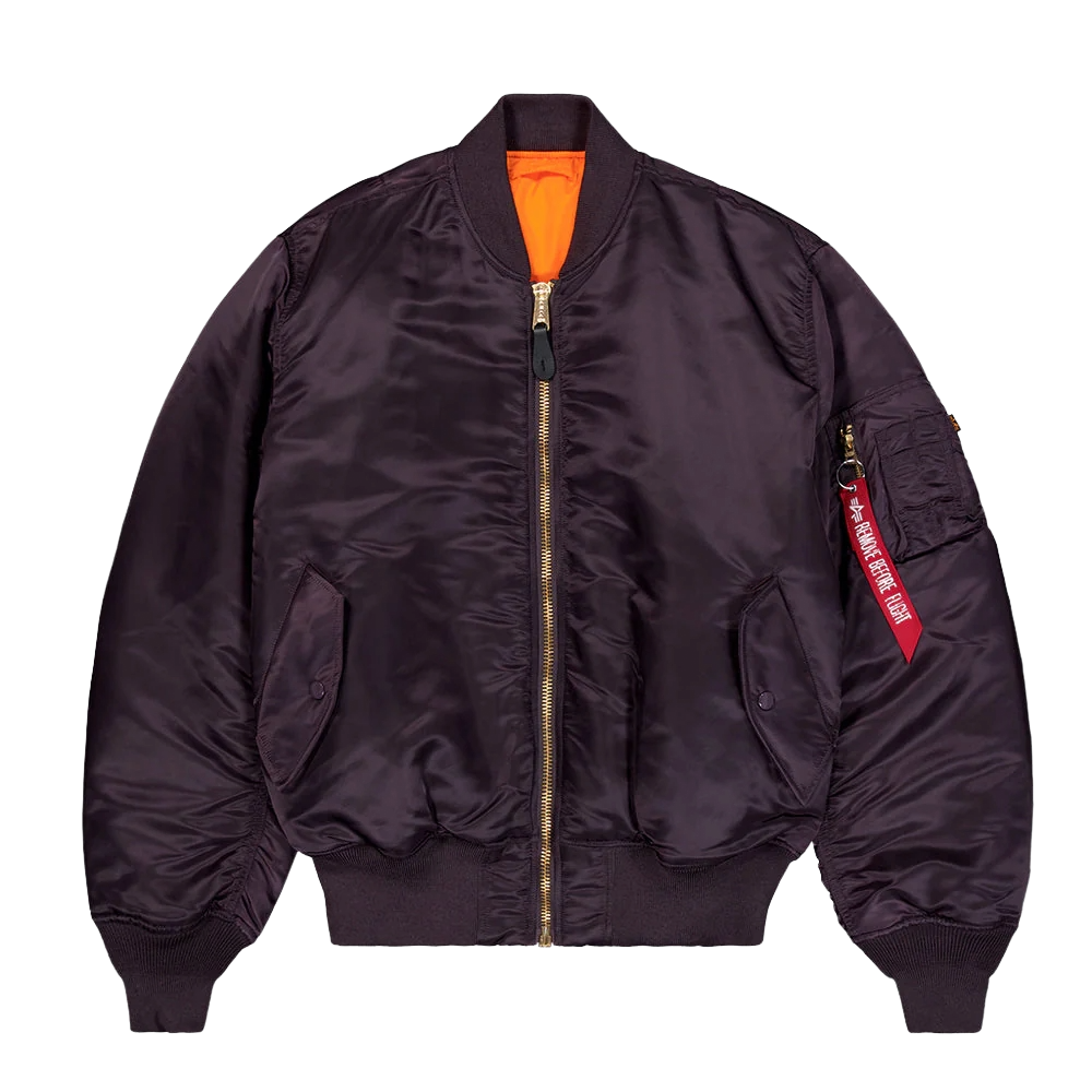 Alpha Industries MA-1 (HERITAGE) Bomberjacke - Plum