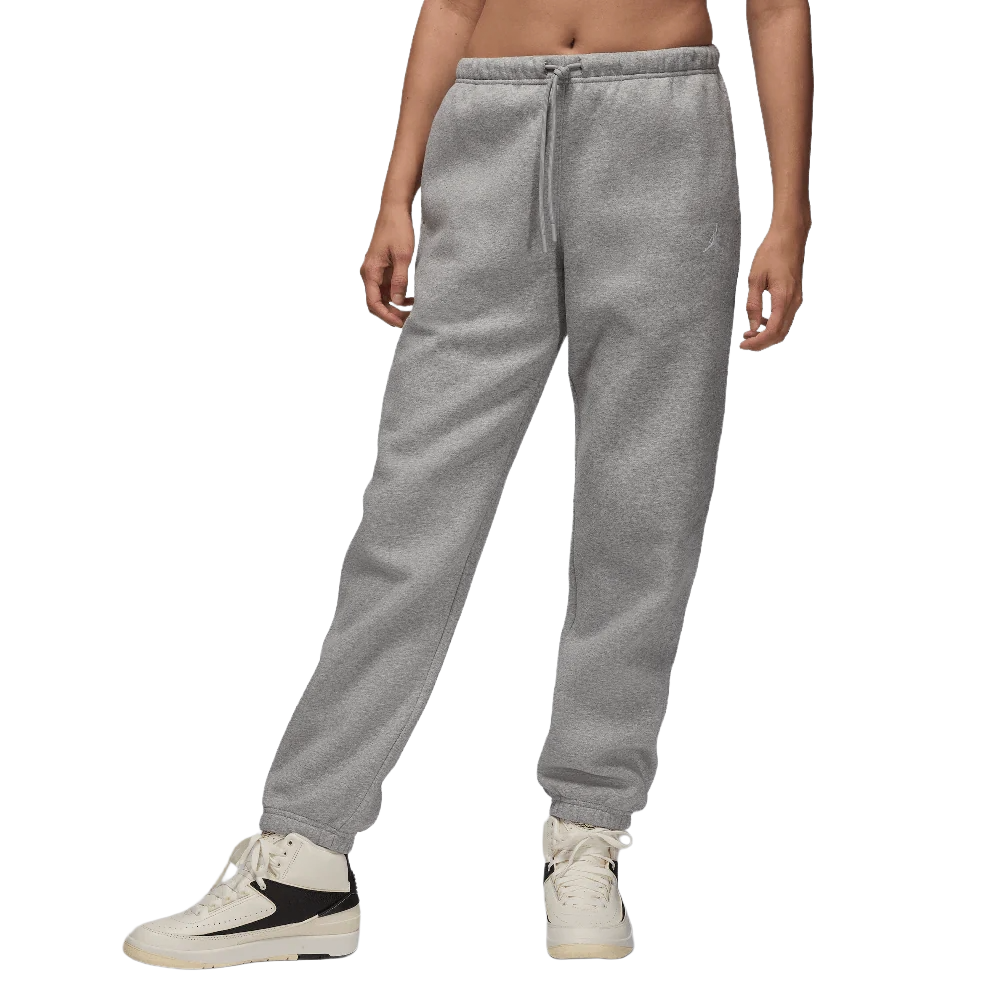 Jordan Brooklyn Fleece Women's Pants Dark Grey Heather/White