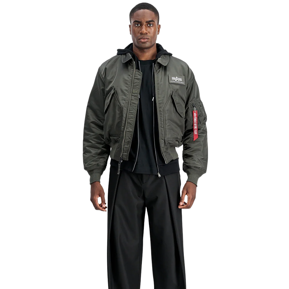 Alpha Industries CWU 45 (HERITAGE) Bomberjacke - Rep. Grey