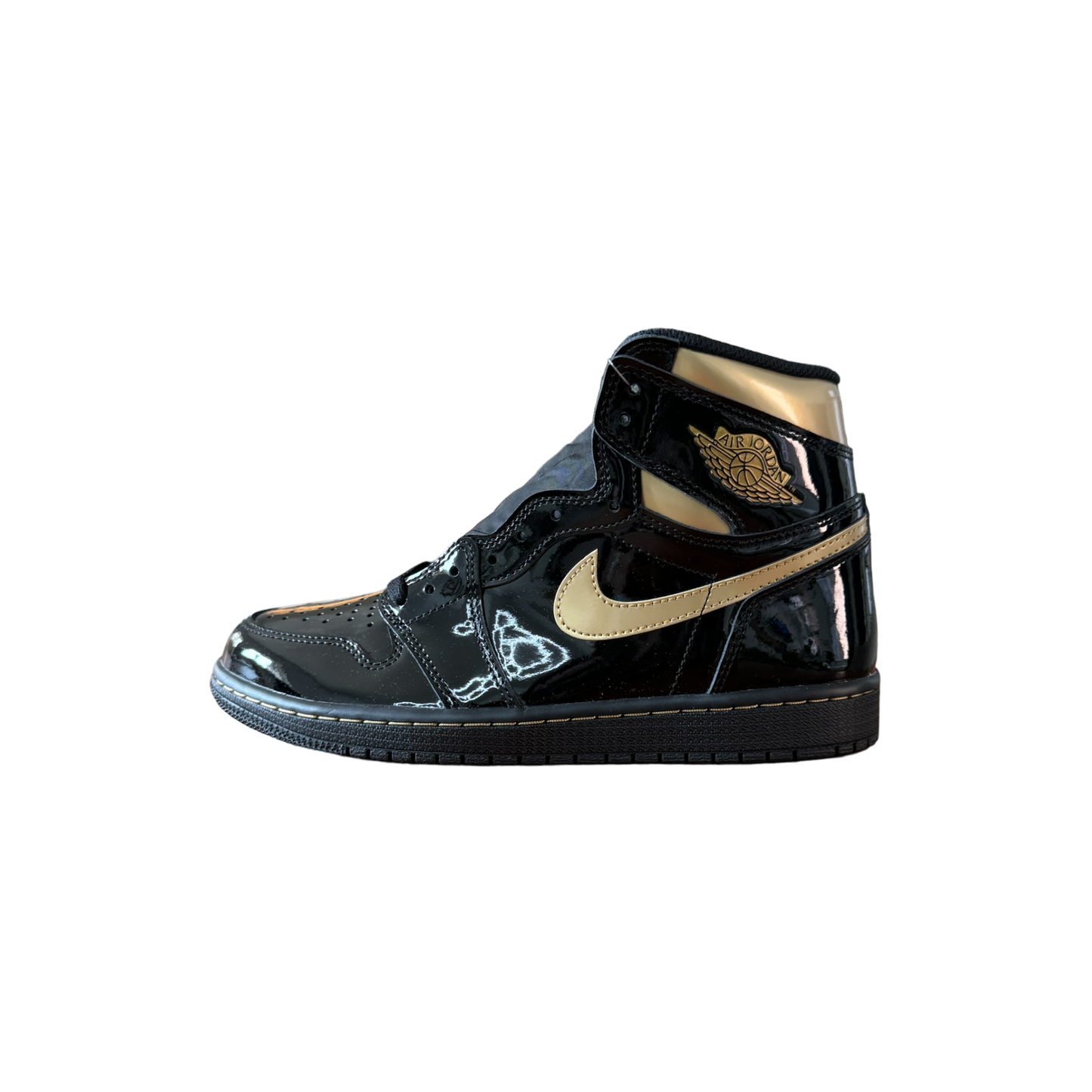 Air Jordan 1 High Black Metallic Gold (2020)