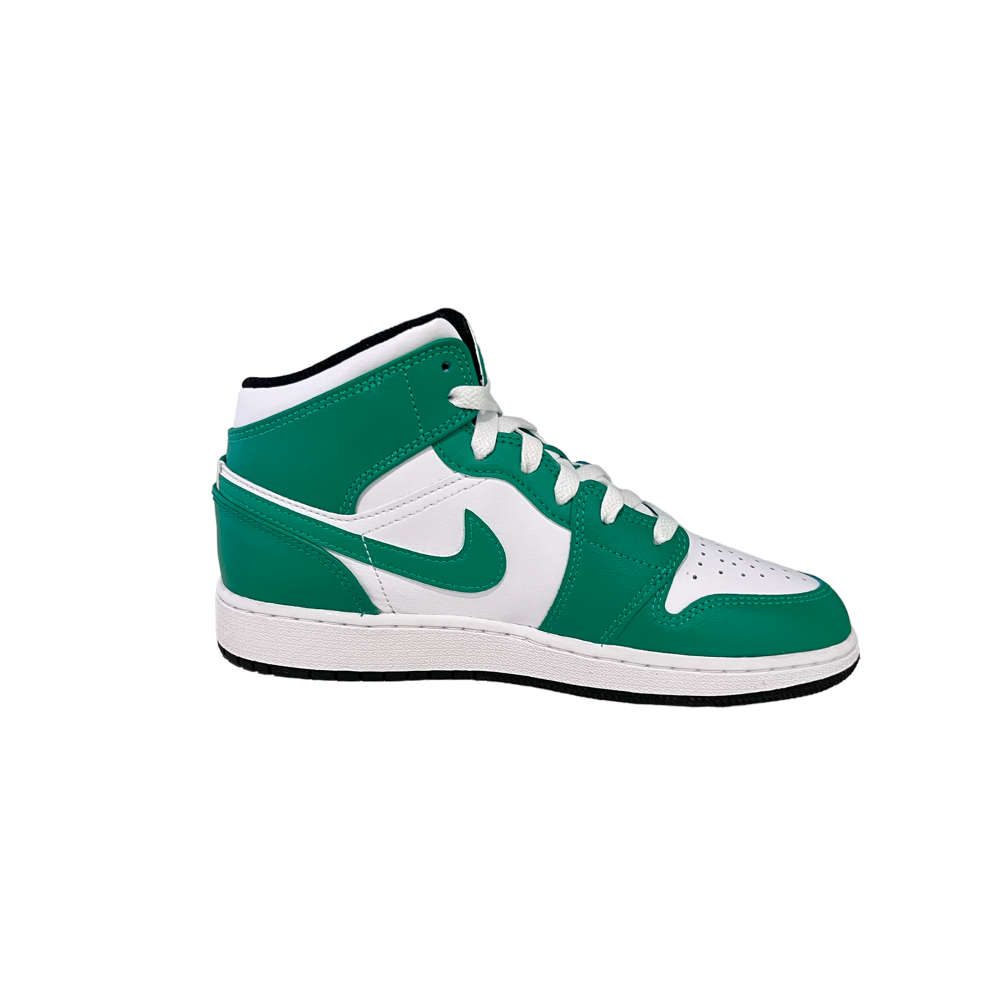 Air Jordan 1 Mid Lucky Green (GS)