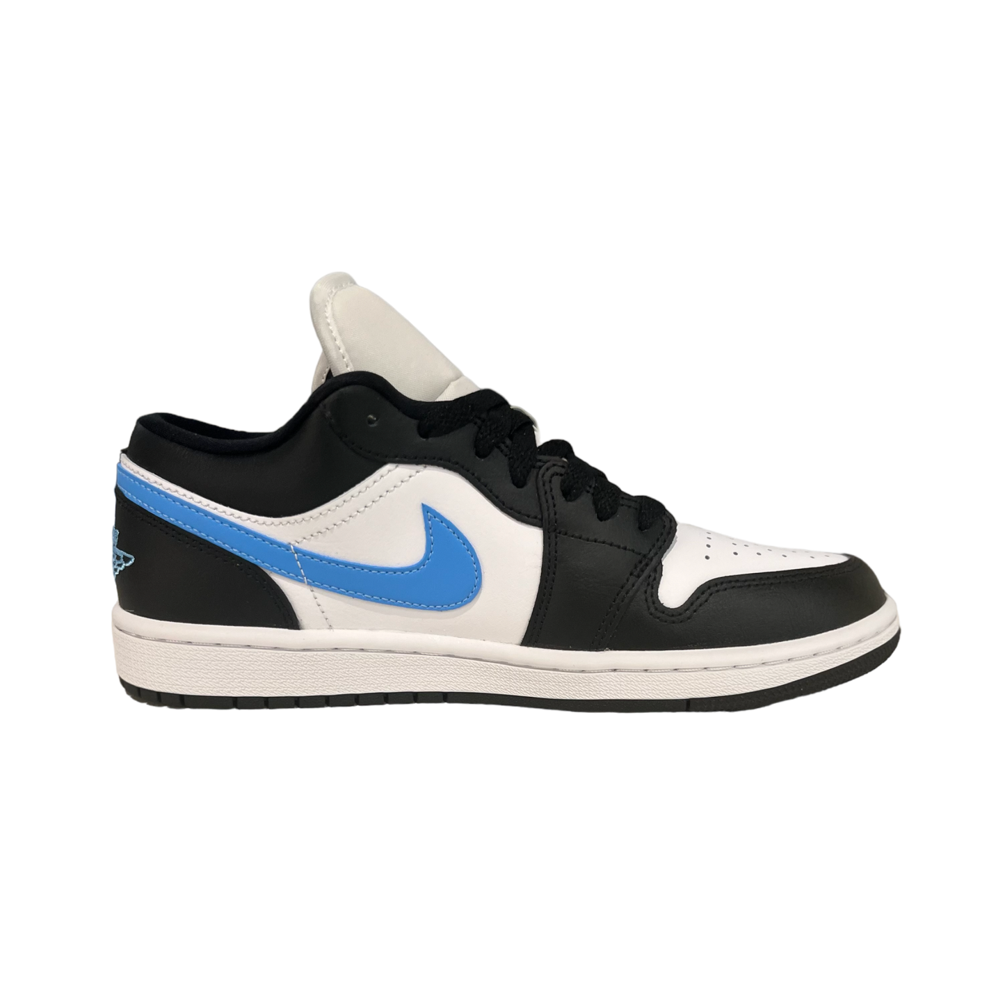 Air Jordan 1 Low Black University Blue White (W)