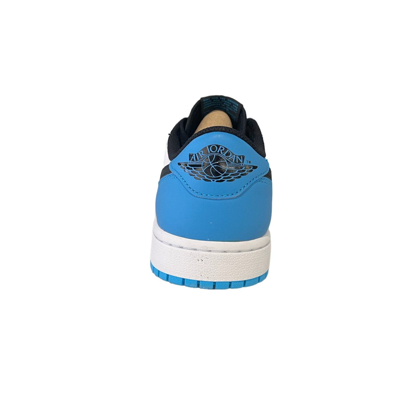 Air Jordan 1 Low Black Dark Powder Blue (W)