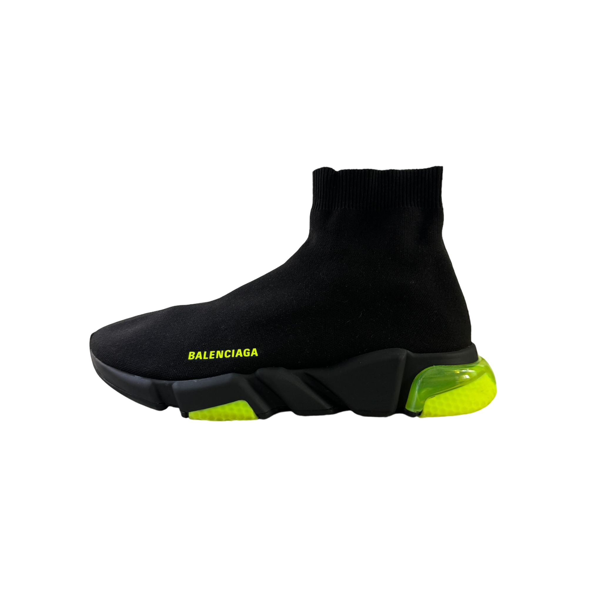 Balenciaga Speed Trainer Yellow left side