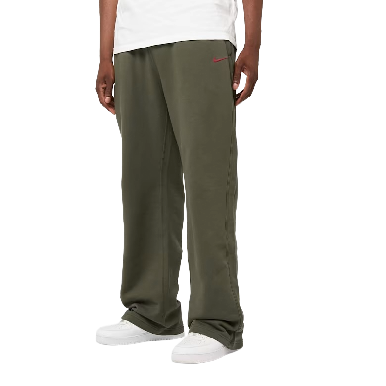 Nike Nocta Fleece Pant Khaki Red