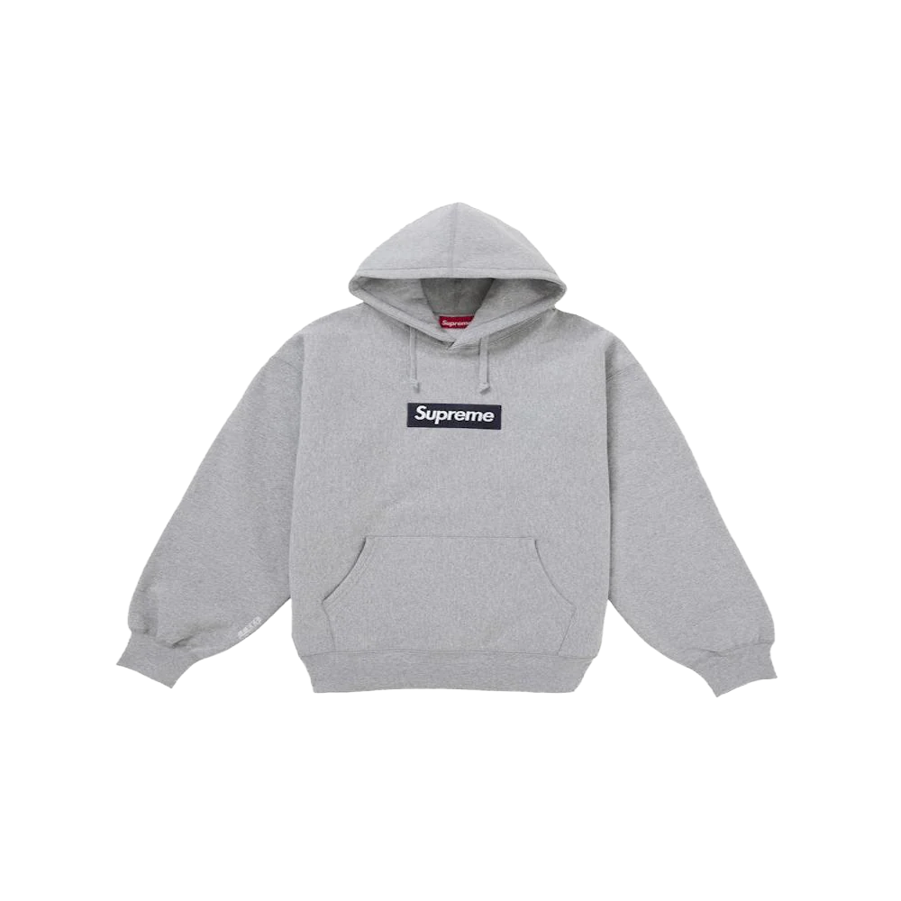 Supreme Box Logo Hooded Sweatshirt (FW25) Heather Grey
