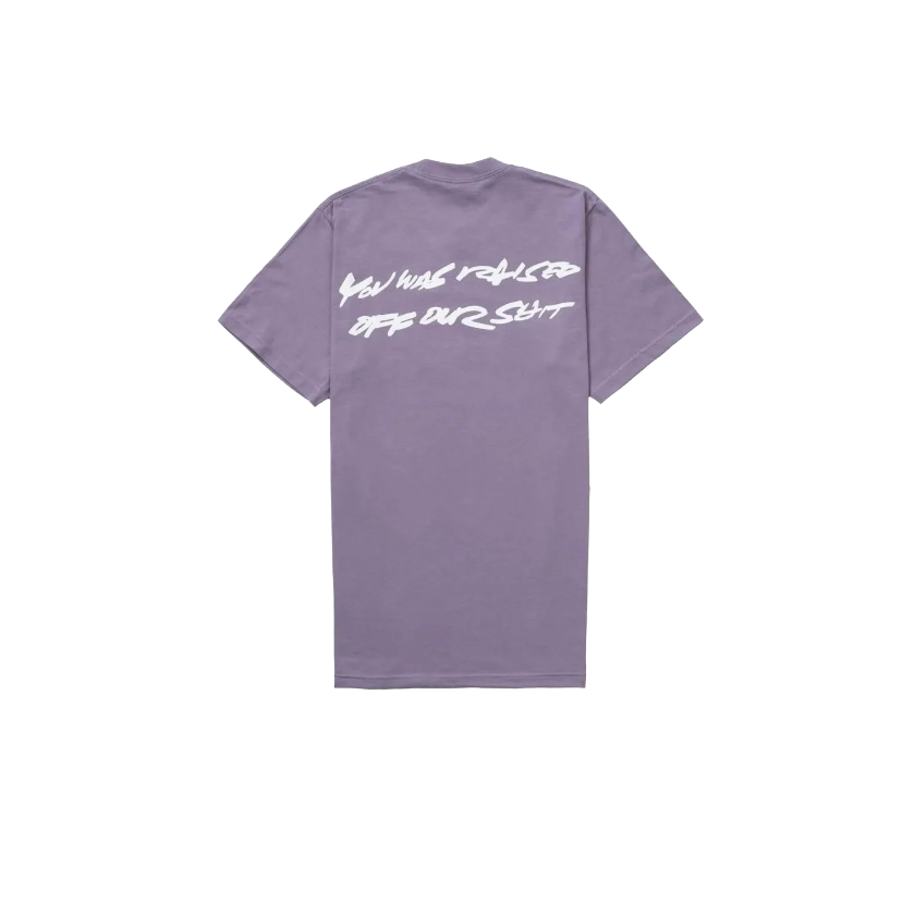 Supreme Futura Box Logo Tee Dusty Purple