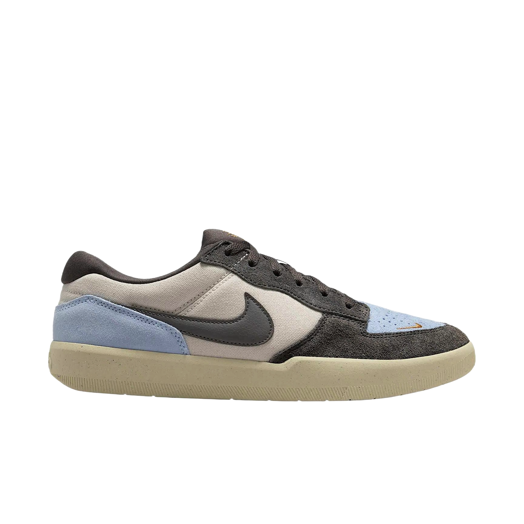 Nike SB Force 58 Light Orewood Brown Psychic Blue Flax Medium Ash