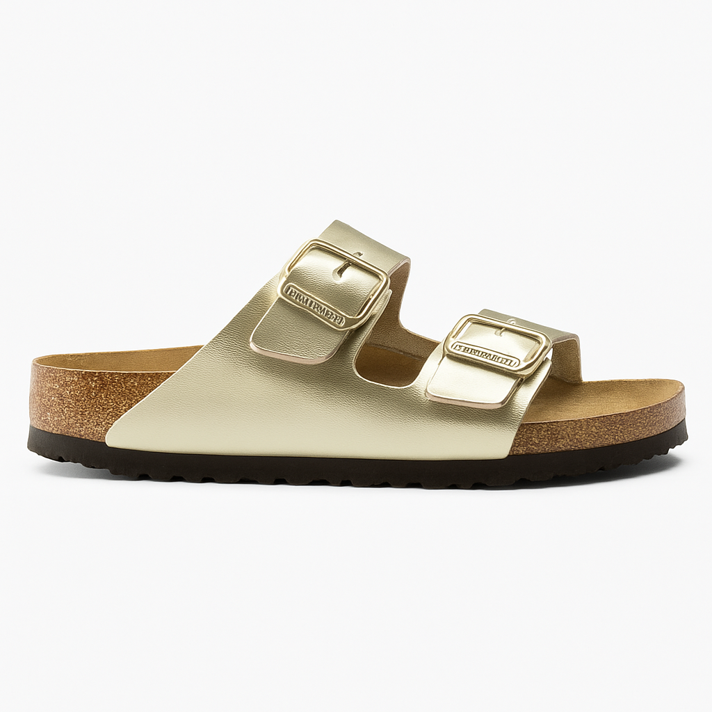 Birkenstock Arizona Birko-Flor Gold (Women's)