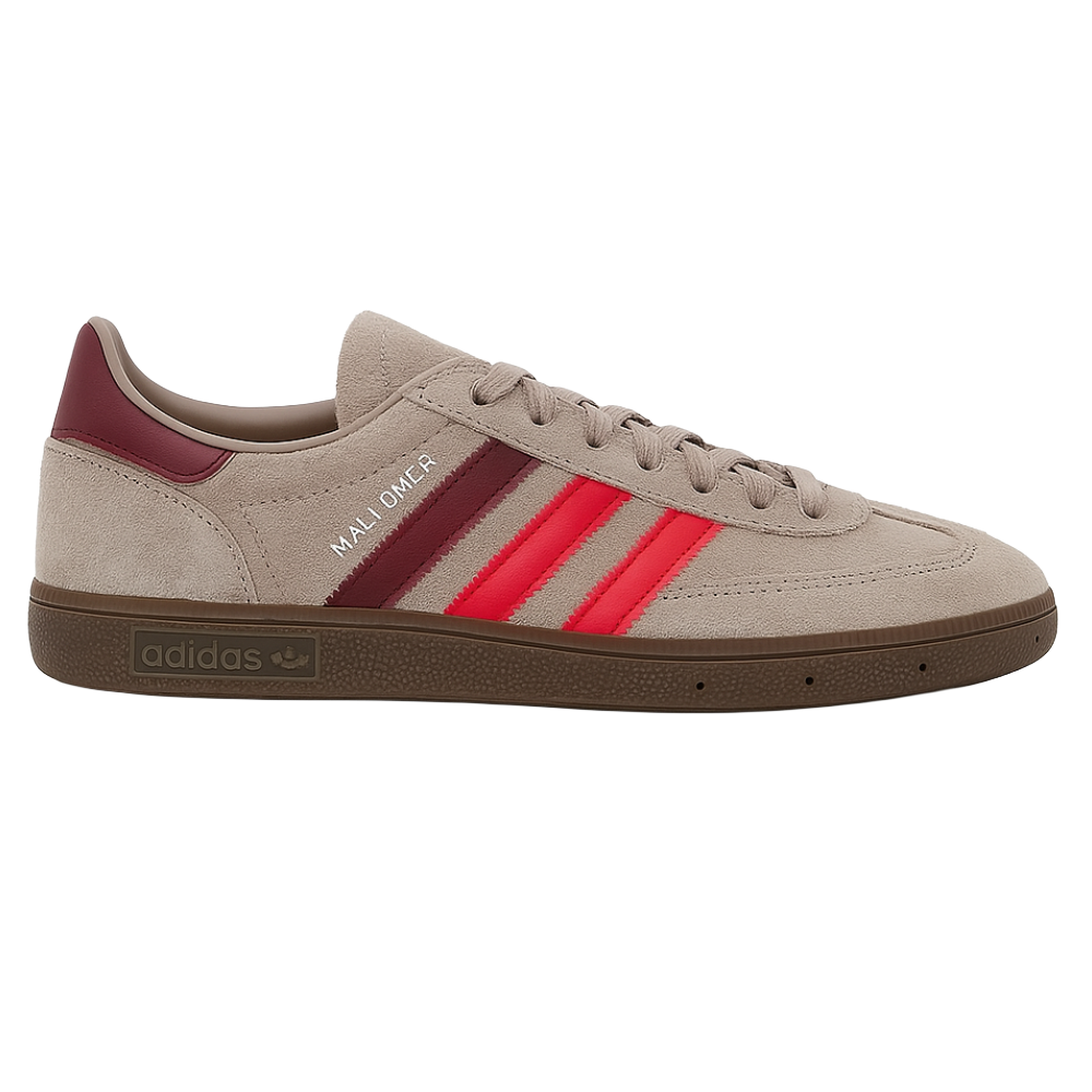 adidas Handball Spezial Silver Pebble Red