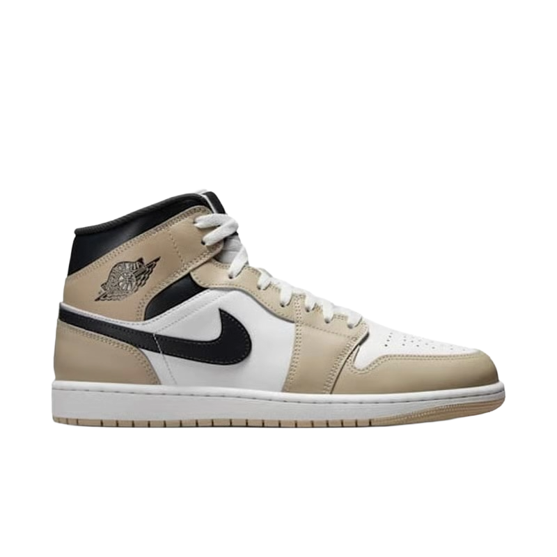 Jordan 1 Mid Summit White Rattan