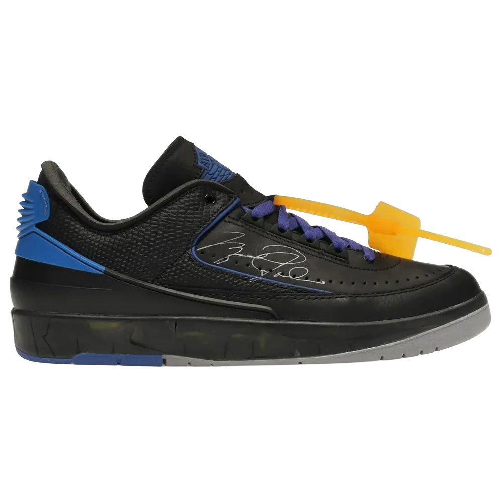 Air Jordan 2 Retro Low SP Off-White Black Blue