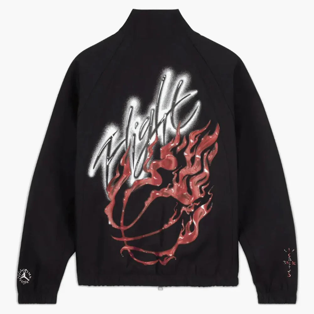 Travis Scott x Jordan Woven Jacket Black