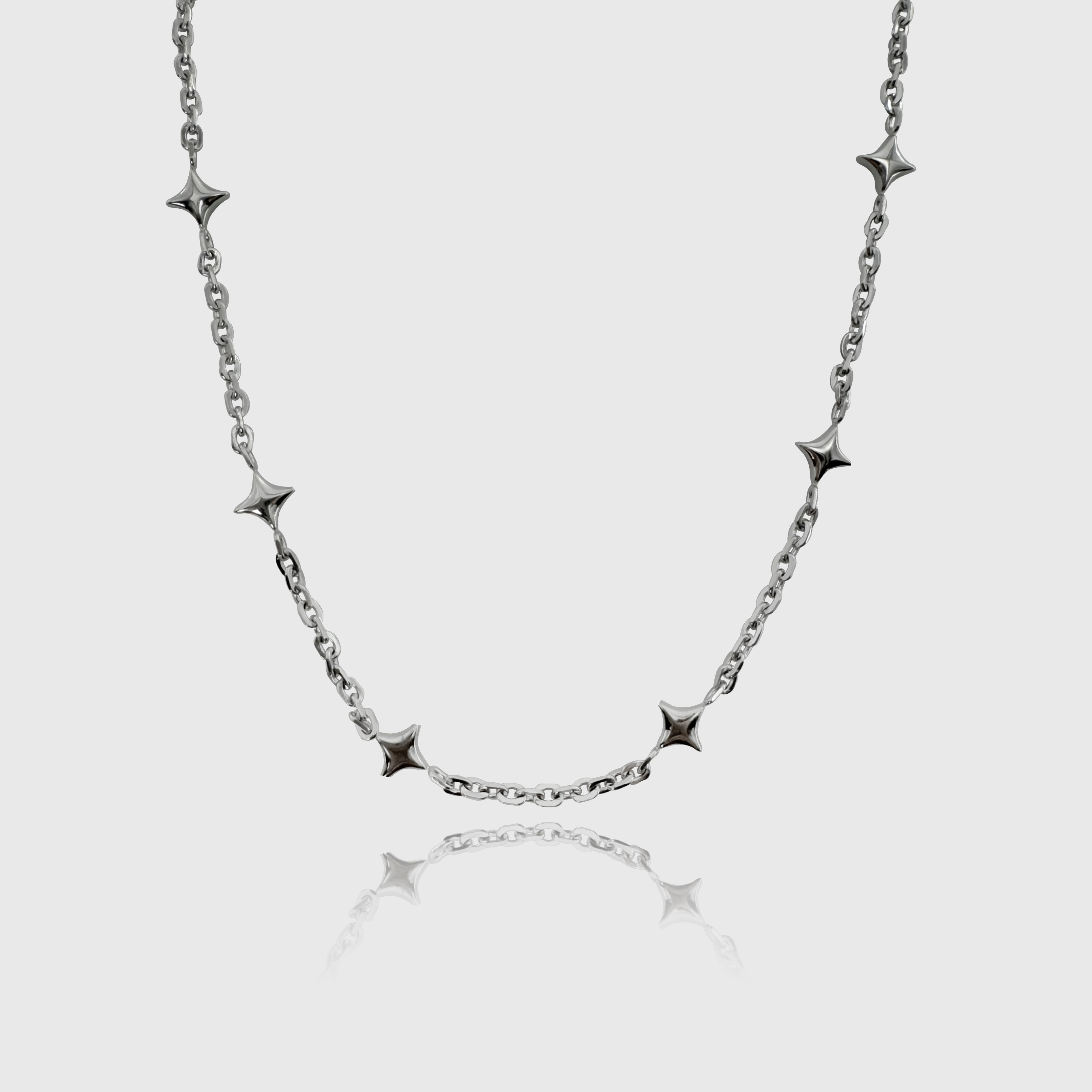 Star Kette - Silber