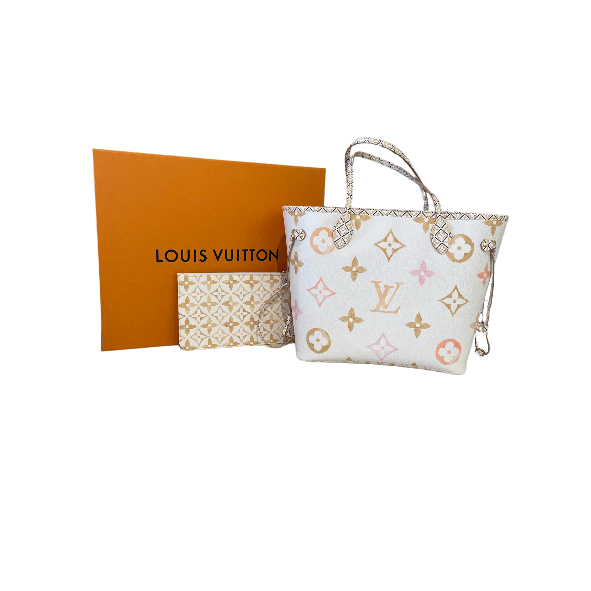 Louis Vuitton Neverfull MM Beige (M22978)