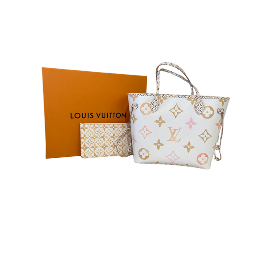 Louis Vuitton Neverfull MM Beige (M22978)  -Store Exclusive-