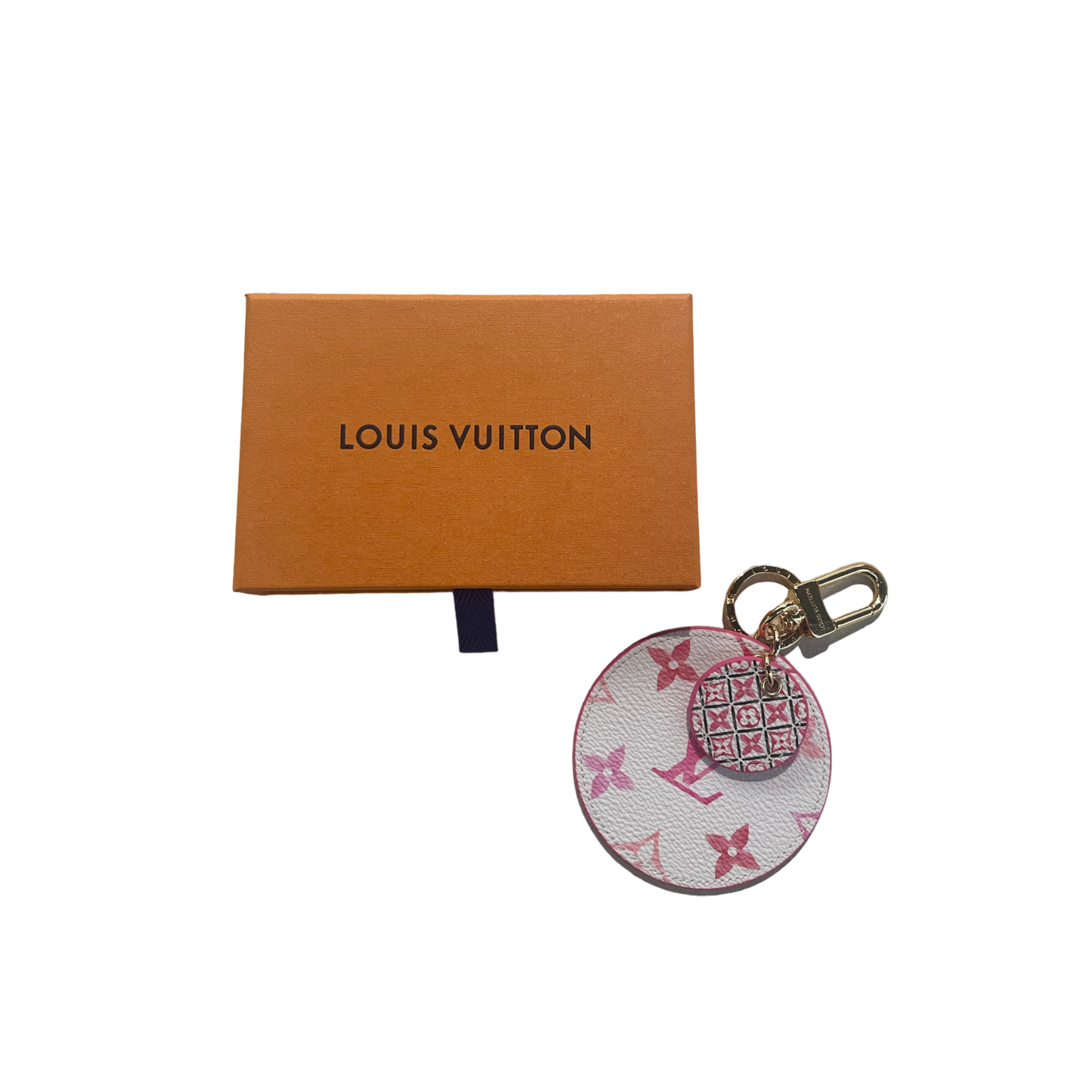 Louis Vuitton keychain By the Pool Pink - Store Exclusive