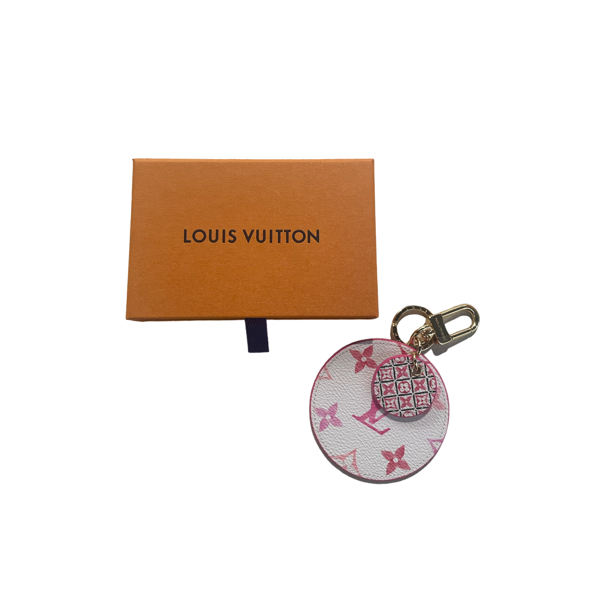 Louis Vuitton keychain By the Pool Pink