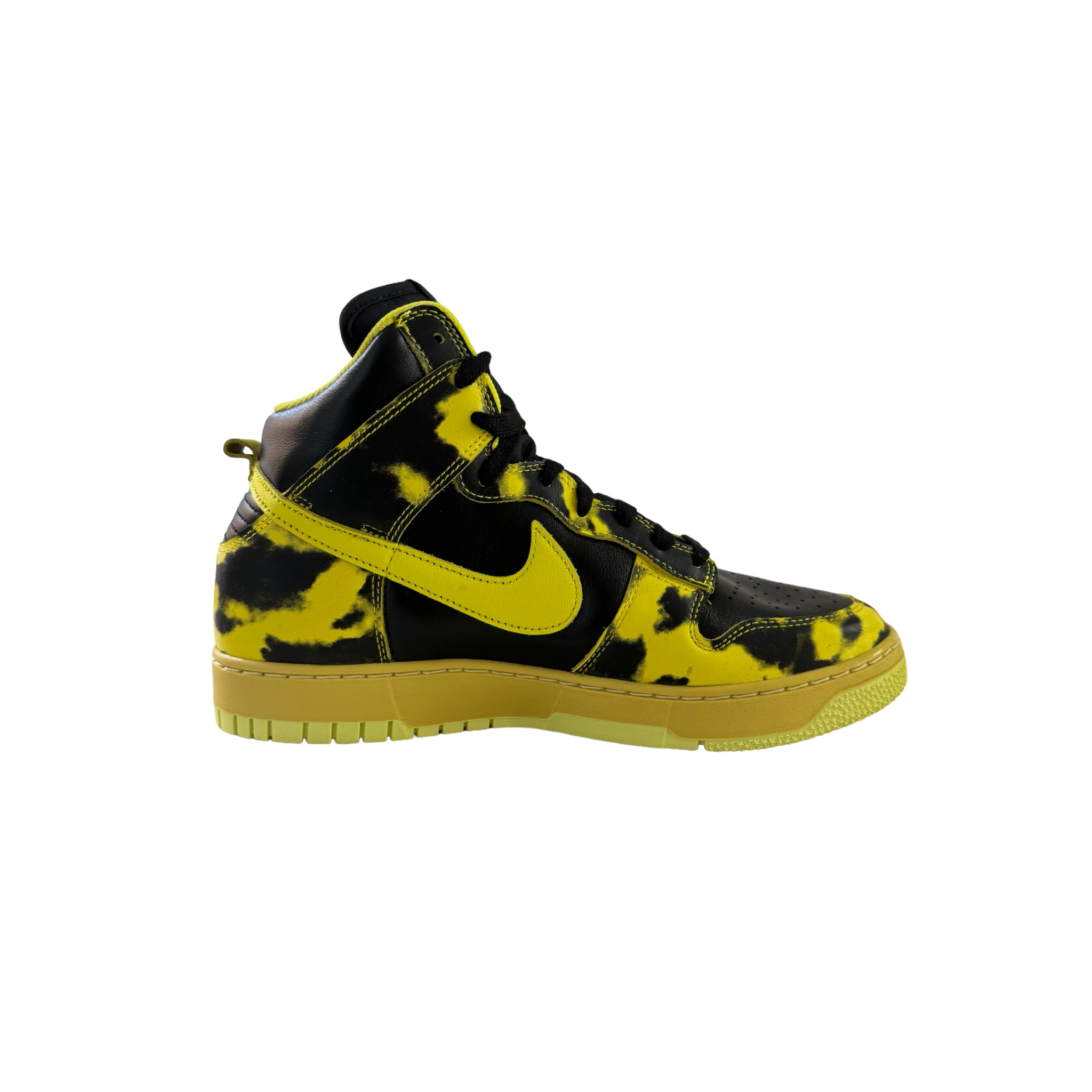 Nike Dunk high 1985 SP Yellow Acidwashed