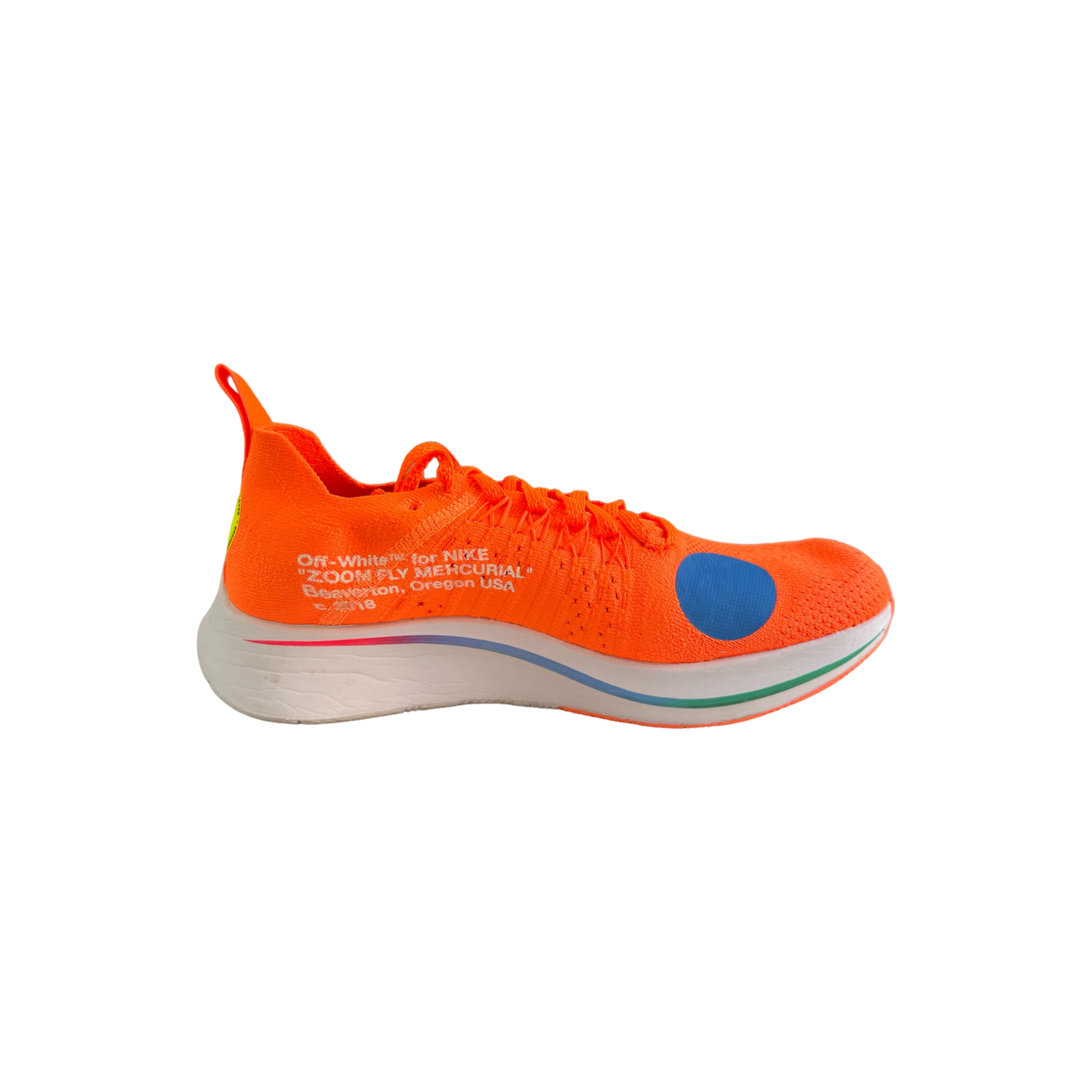 Nike Zoom Fly Mercurial Off-White Total Orange (Used/Refreshed)