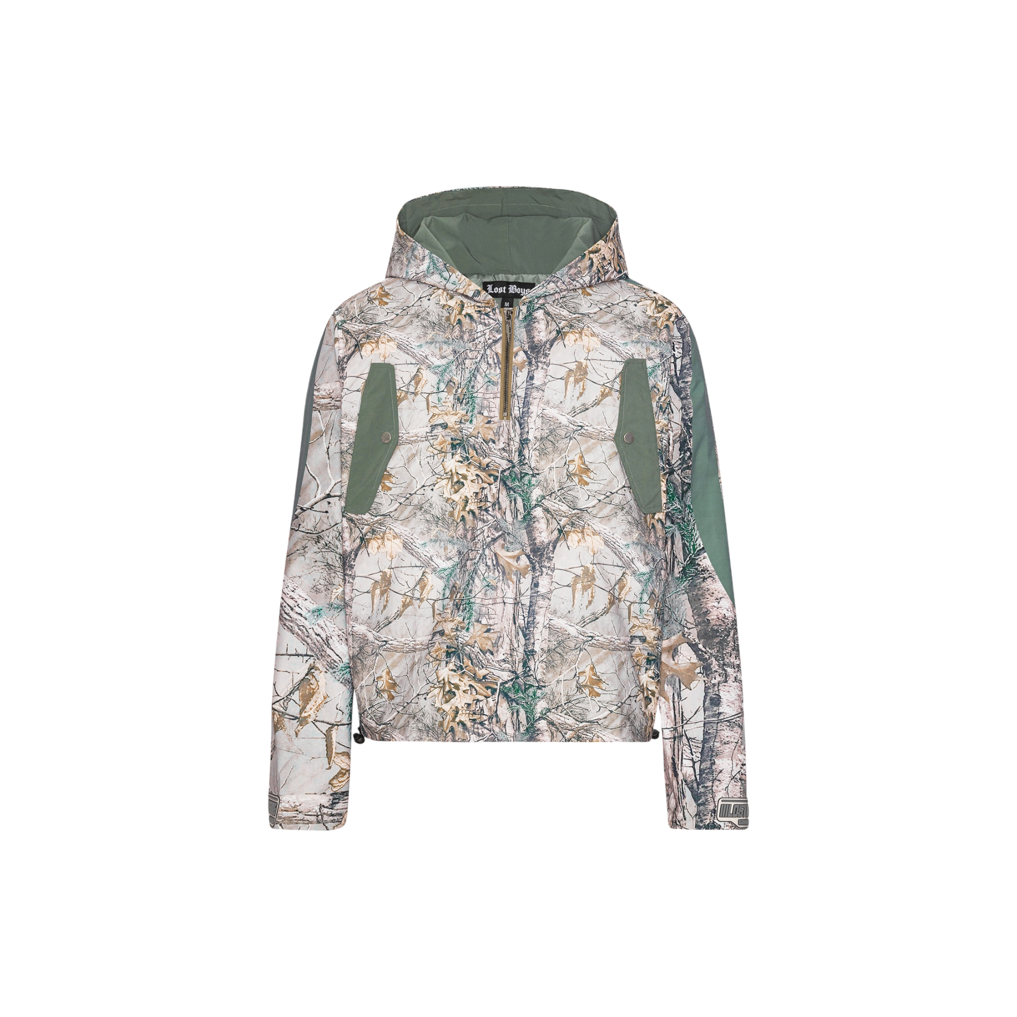 OUTDOOR LOGO ANORAK - REAL TREE CAMO