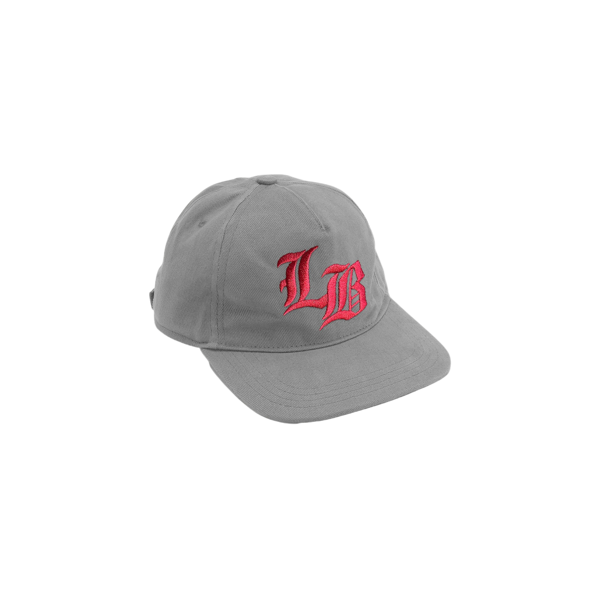 5-PANEL LOGO CAP - Gray