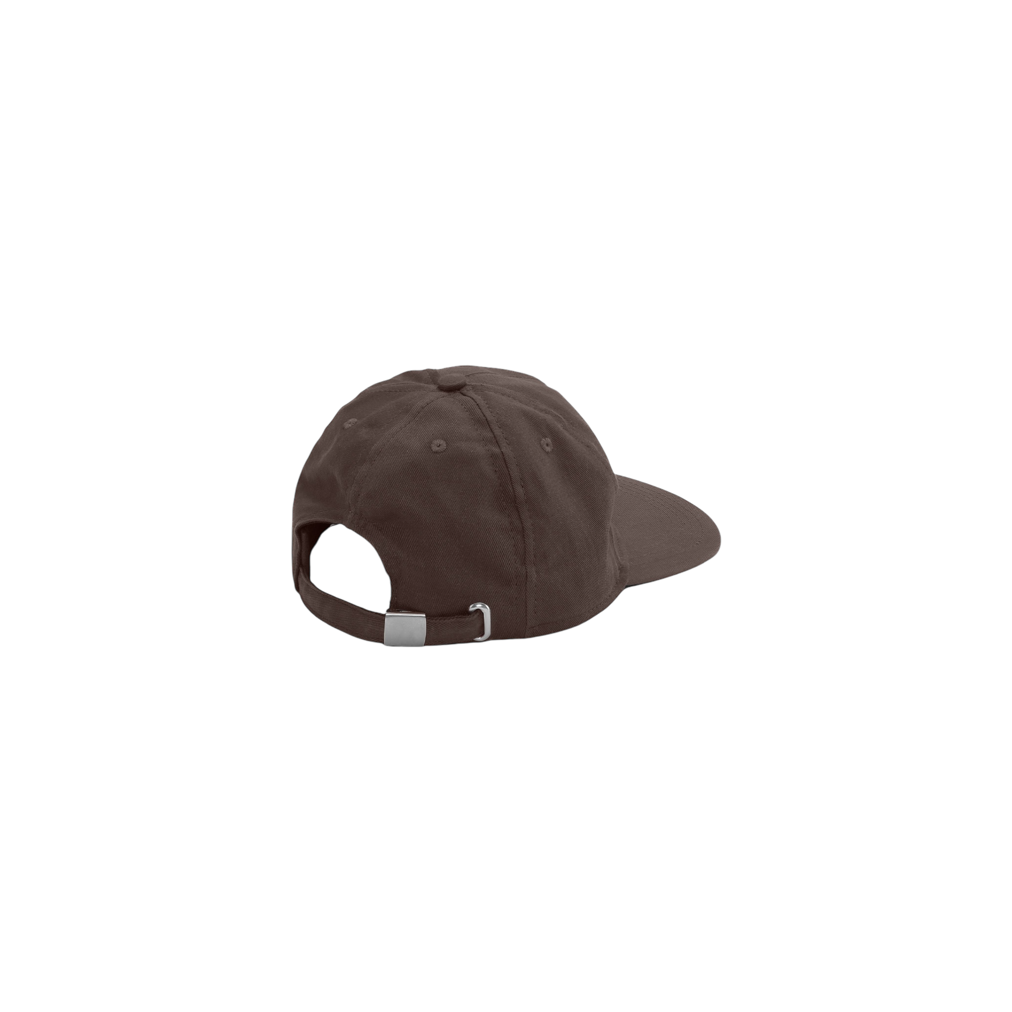 5-PANEL LOGO CAP - Brown/Cream