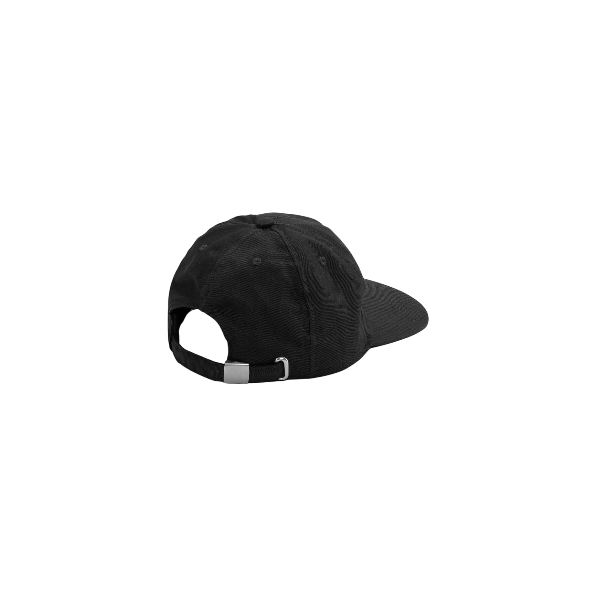 5-PANEL LOGO CAP - Black