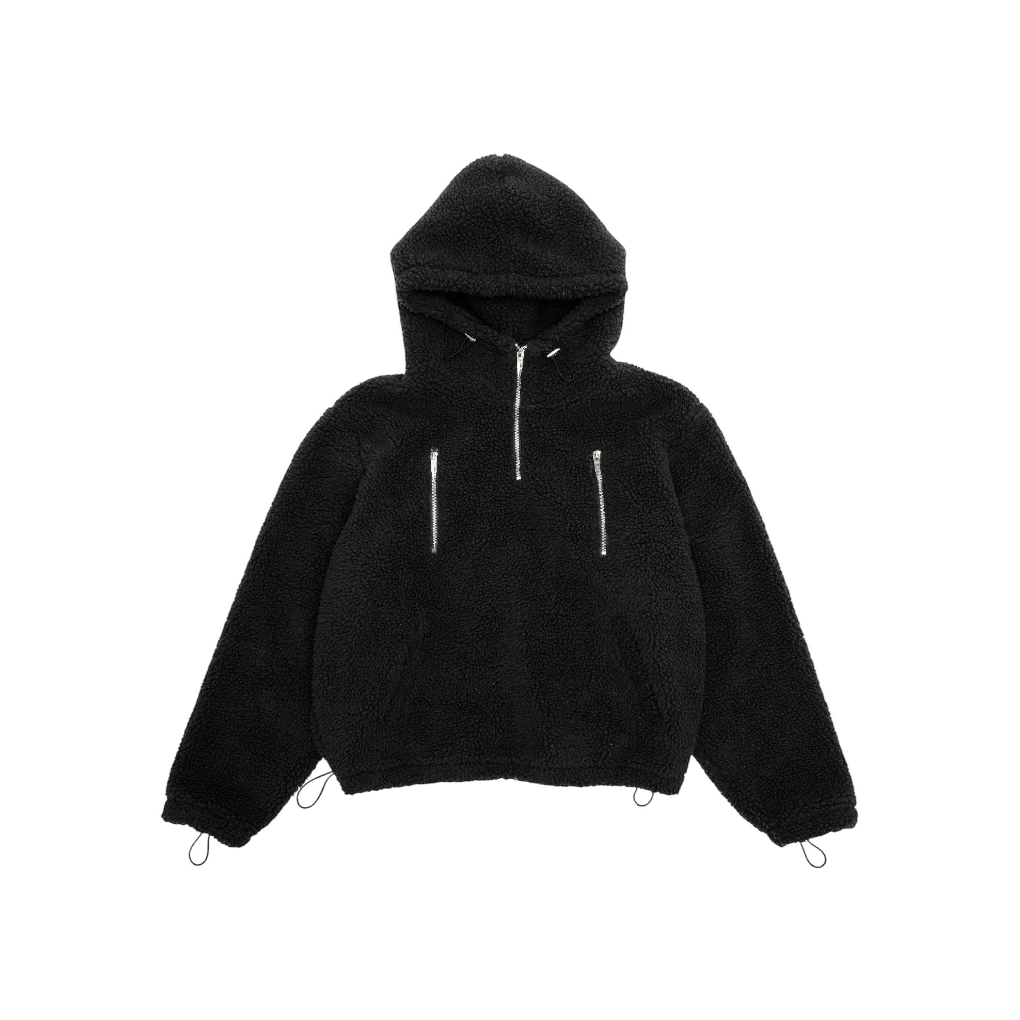 FLEECE JACKET - Black