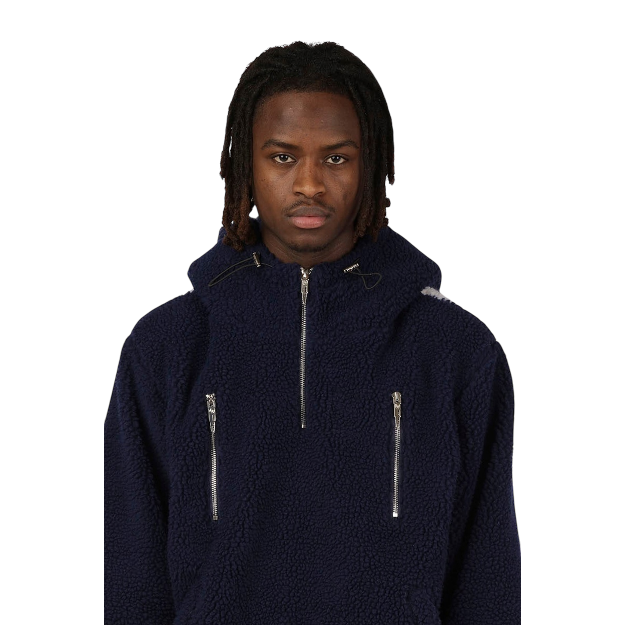 FLEECE JACKET - Navy