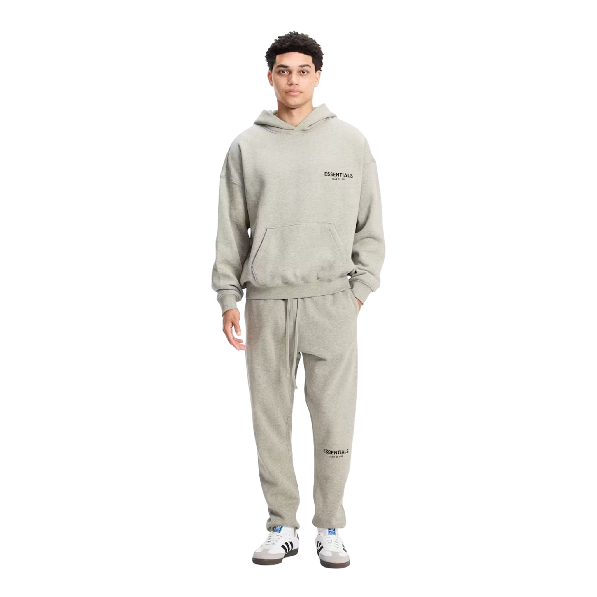 Fear of God Essentials Hoodie Dark Oatmeal