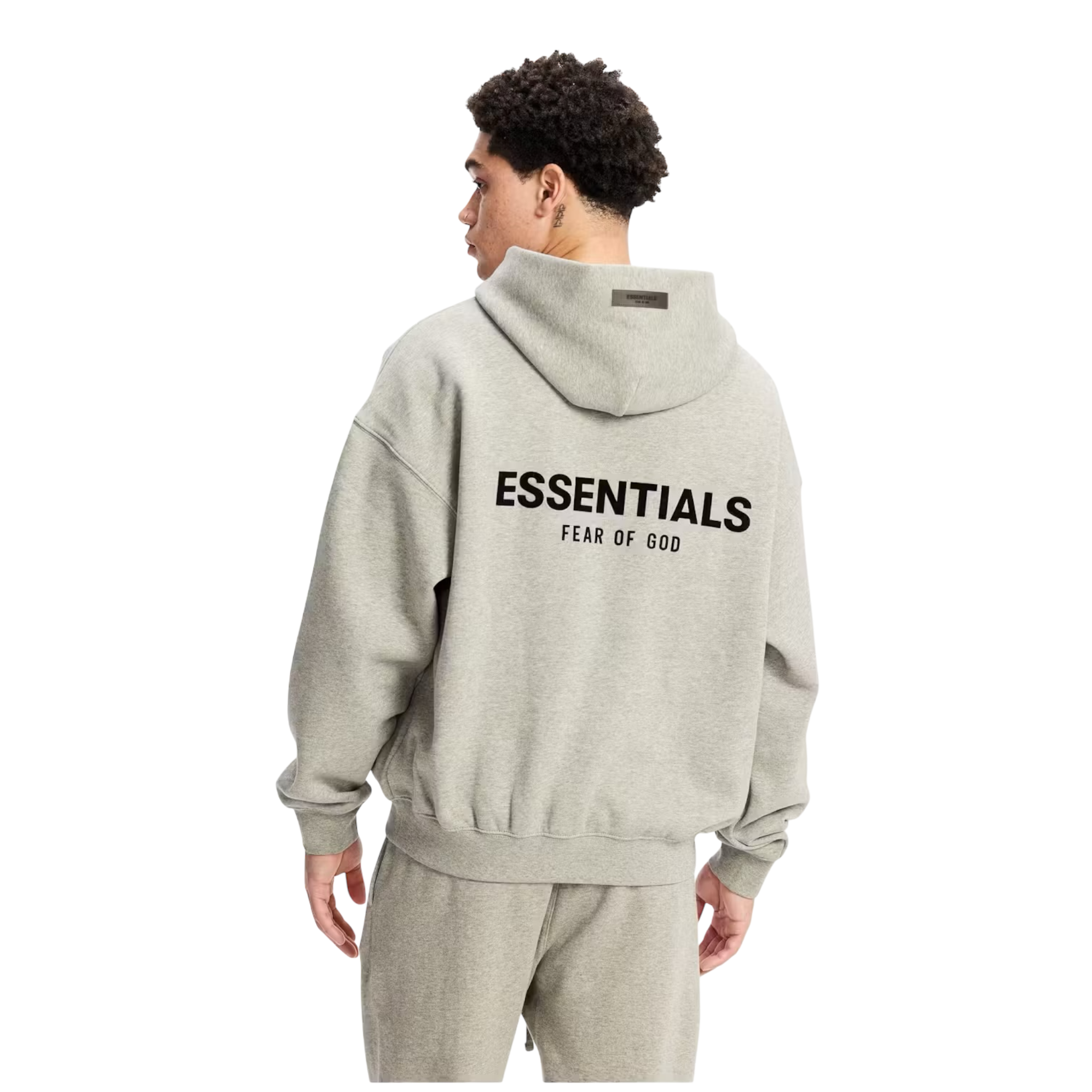 Fear of God Essentials Hoodie Dark Oatmeal