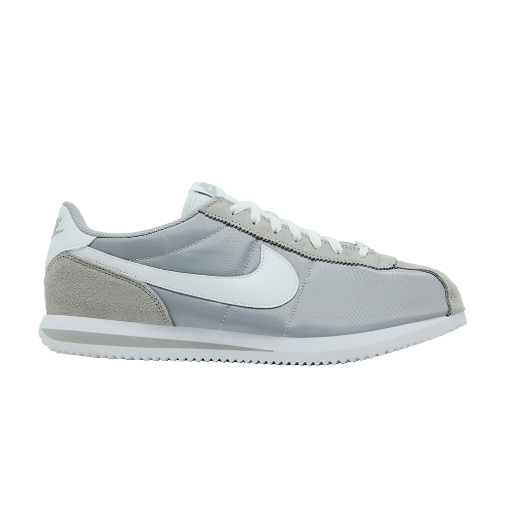 Nike Cortez Textile Flat Silver White