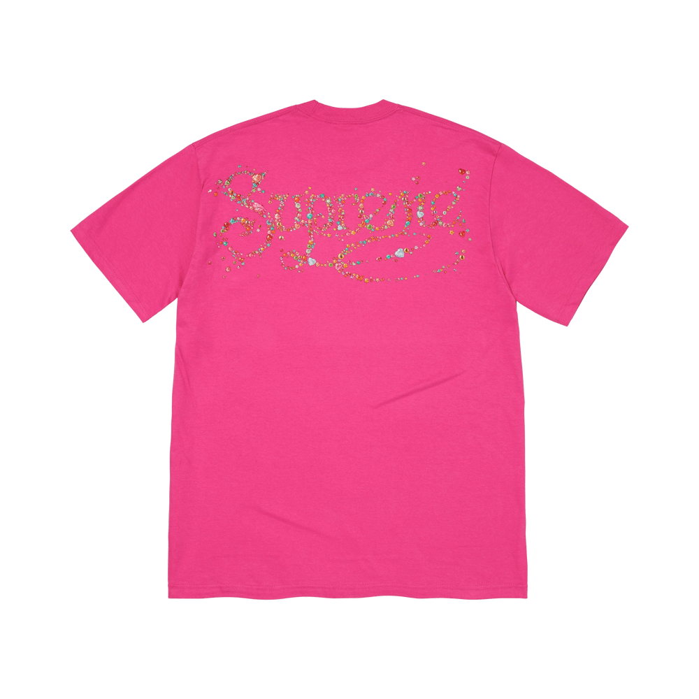 Supreme Gems Tee 'Fuchsia'