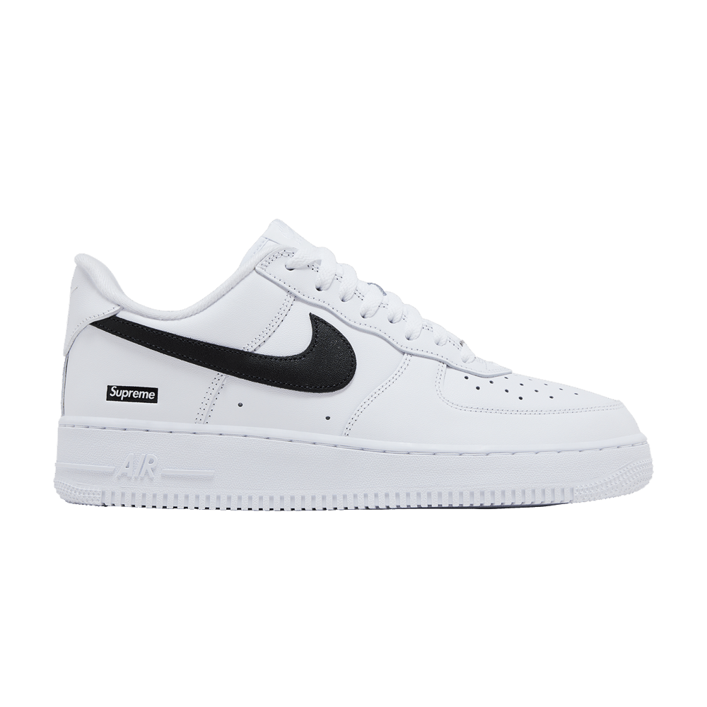 Supreme x Nike Air Force 1 Low 'Box Logo - White Black'