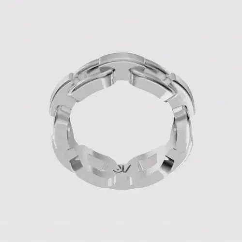 Paperclip Ring - Silber - Rings - S - 58mm - JVillion®