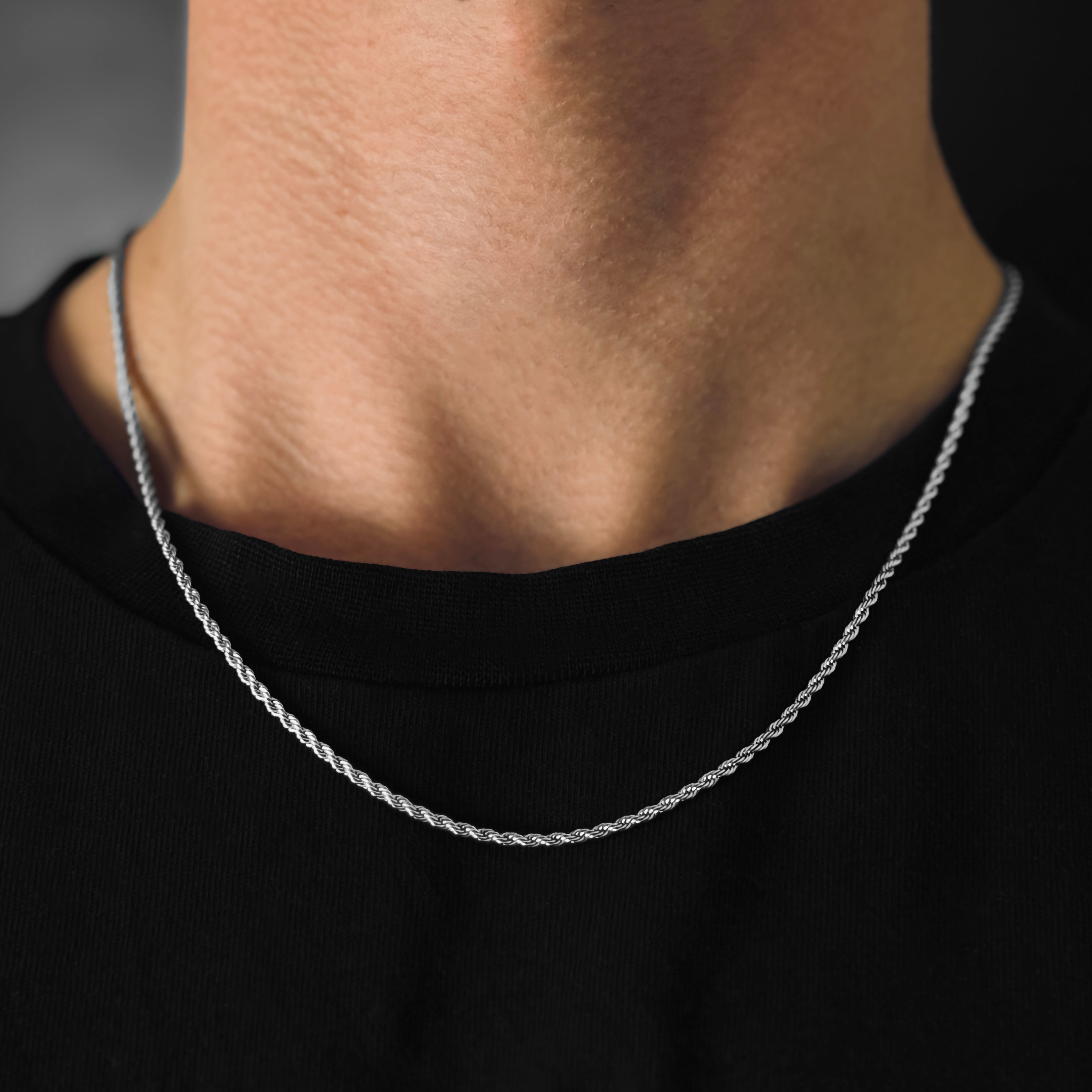 Rope Kette - Silber (2mm)