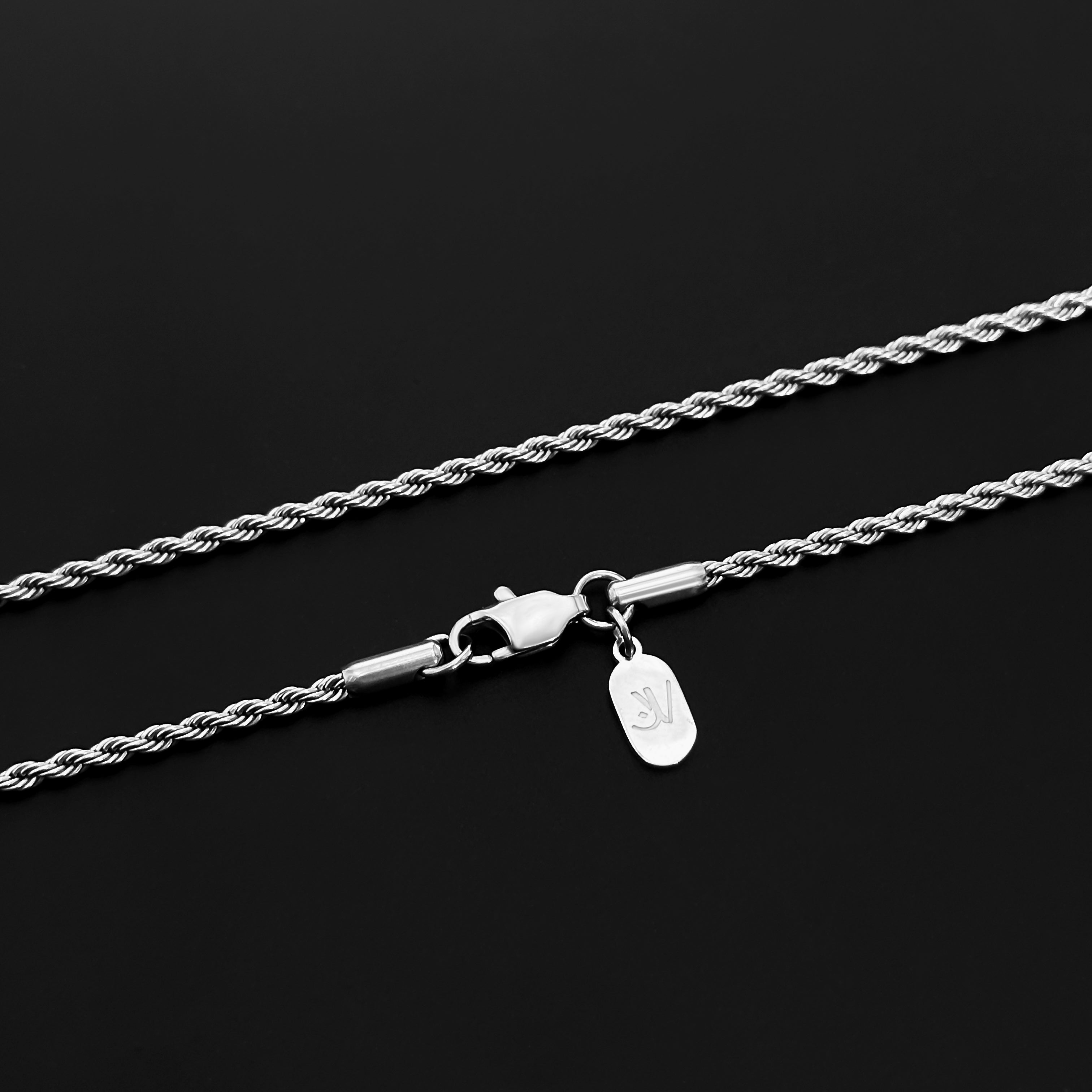 Rope Kette - Silber (2mm)