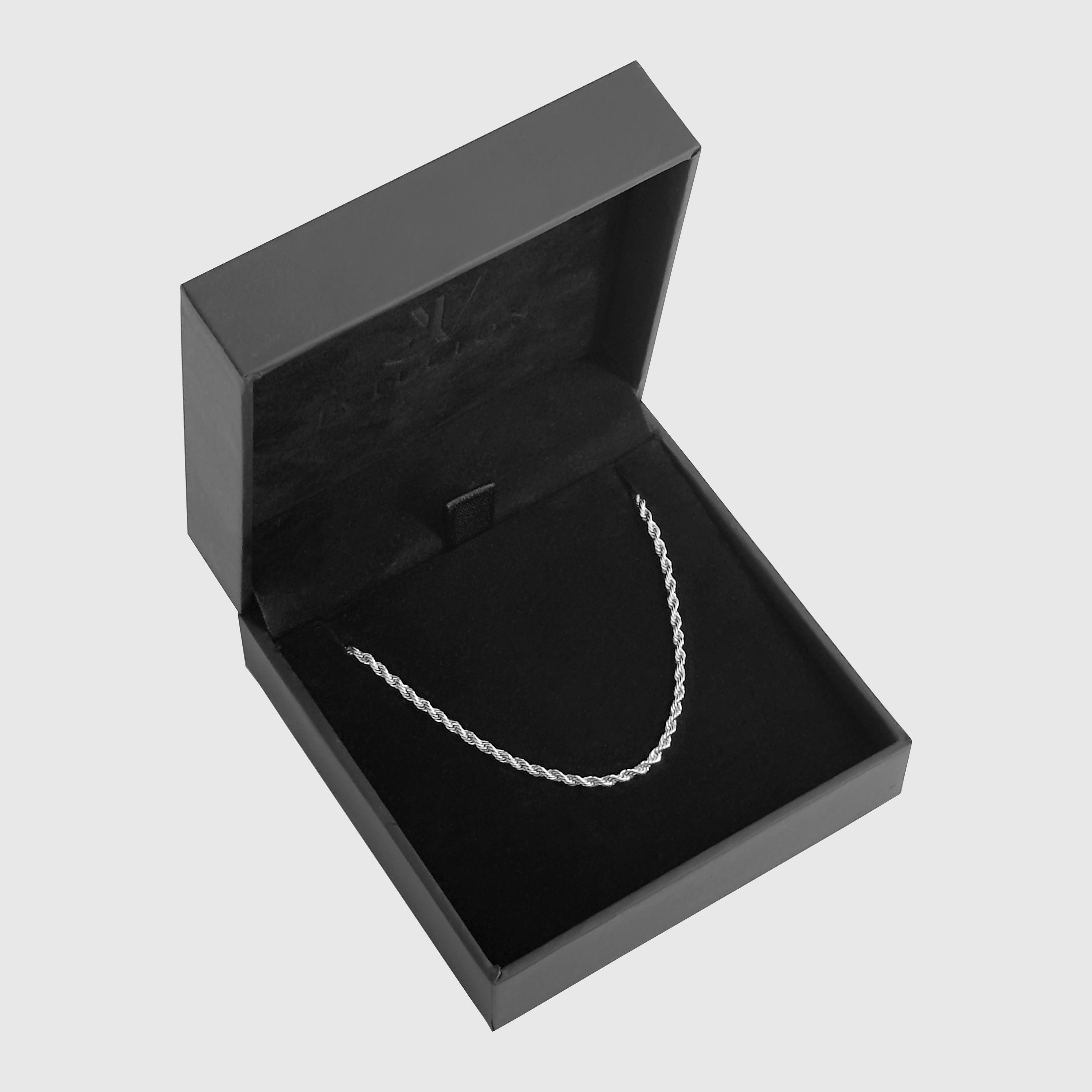 Rope Kette - Silber (2mm)