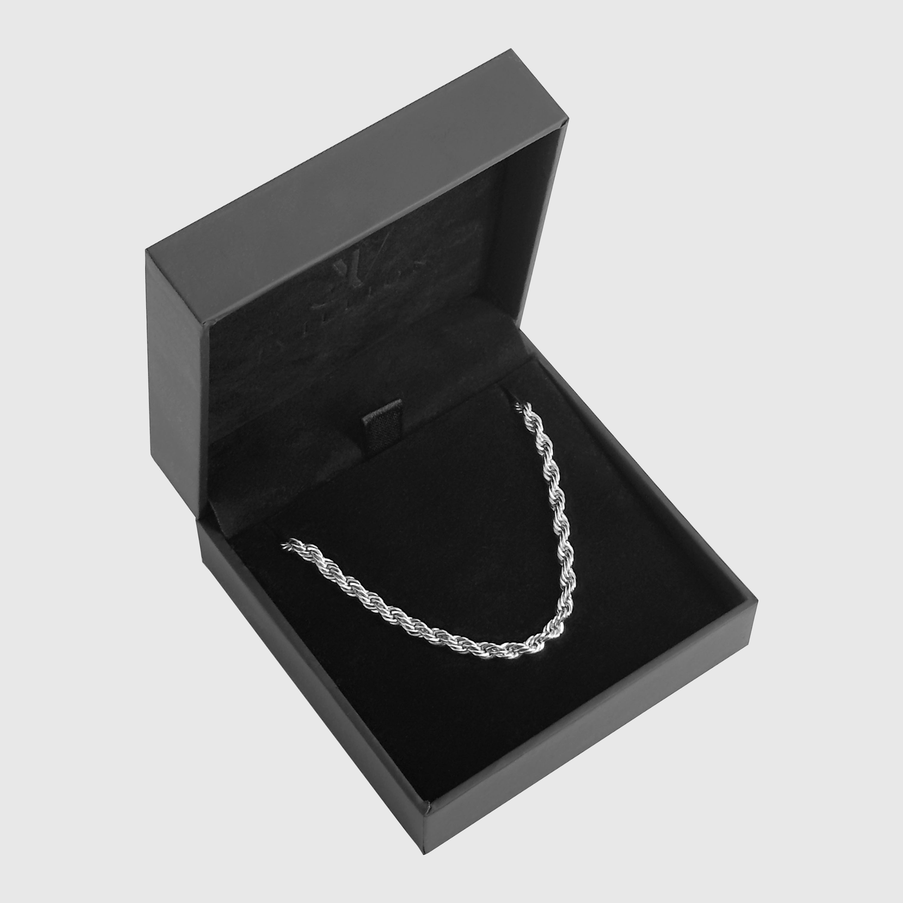 Rope Kette - Silber (4mm)