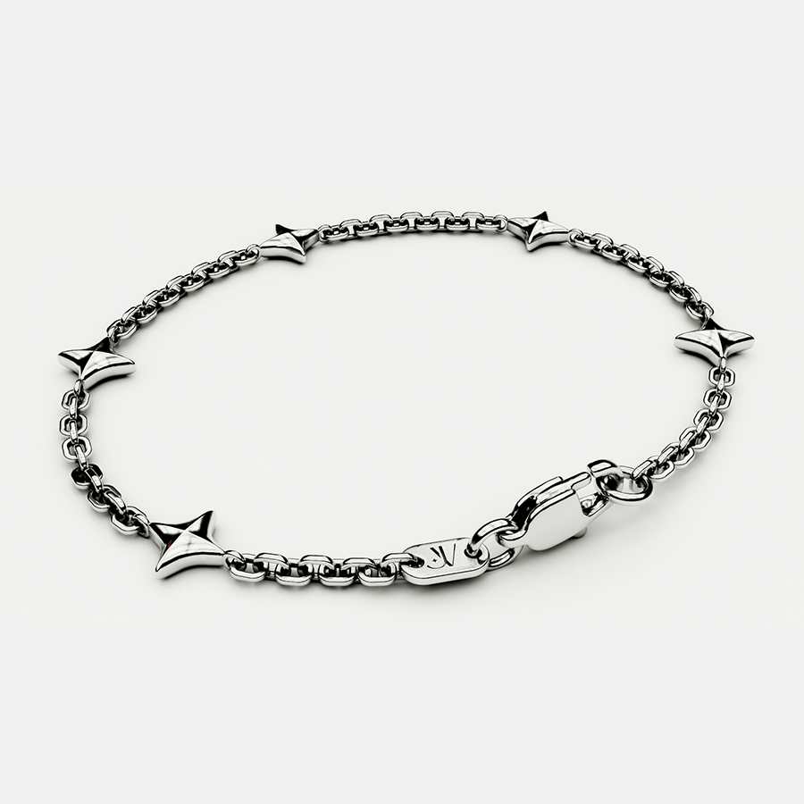 Star Armband - Silber - Armbänder - 18cm - JVillion®