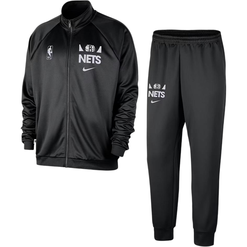 Nike Black Tracksuit Brooklyn Nets Club Courtside