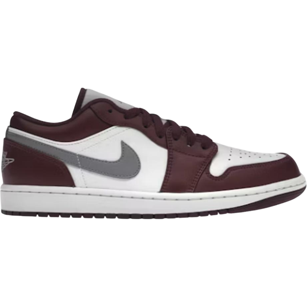 Jordan 1 Low White Bordeaux