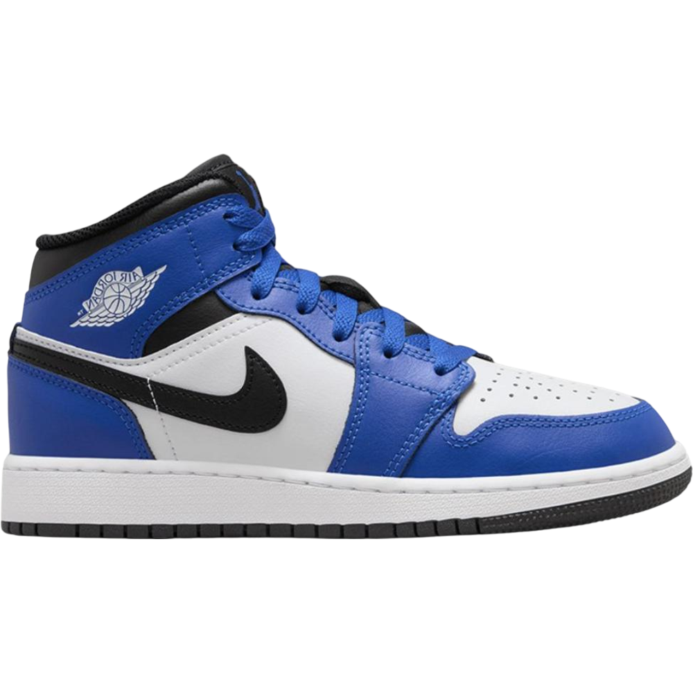 Jordan 1 Mid (GS) Game Royal/Black-White