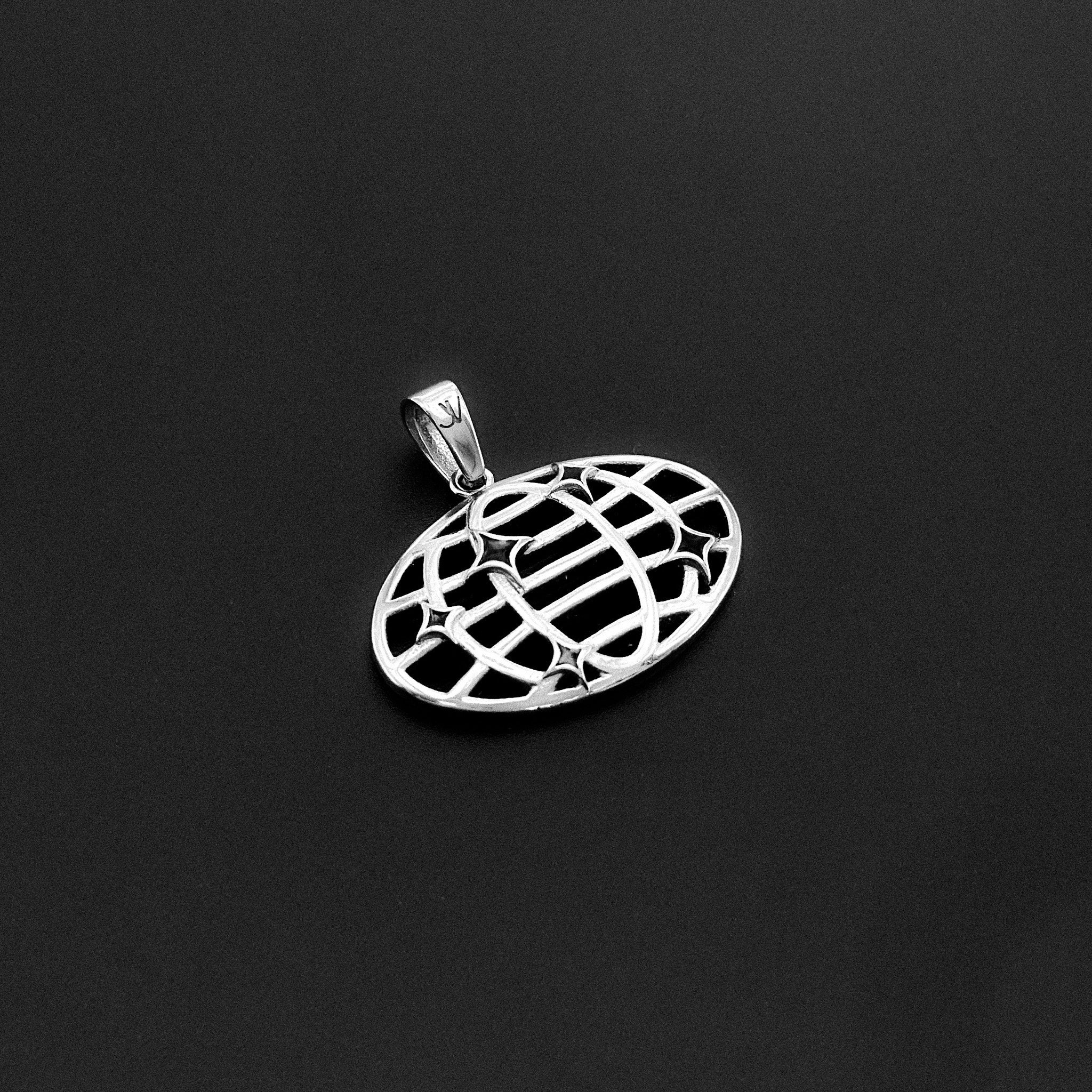 Elegant World Anhänger Jewelry Stainless Steel Closeup