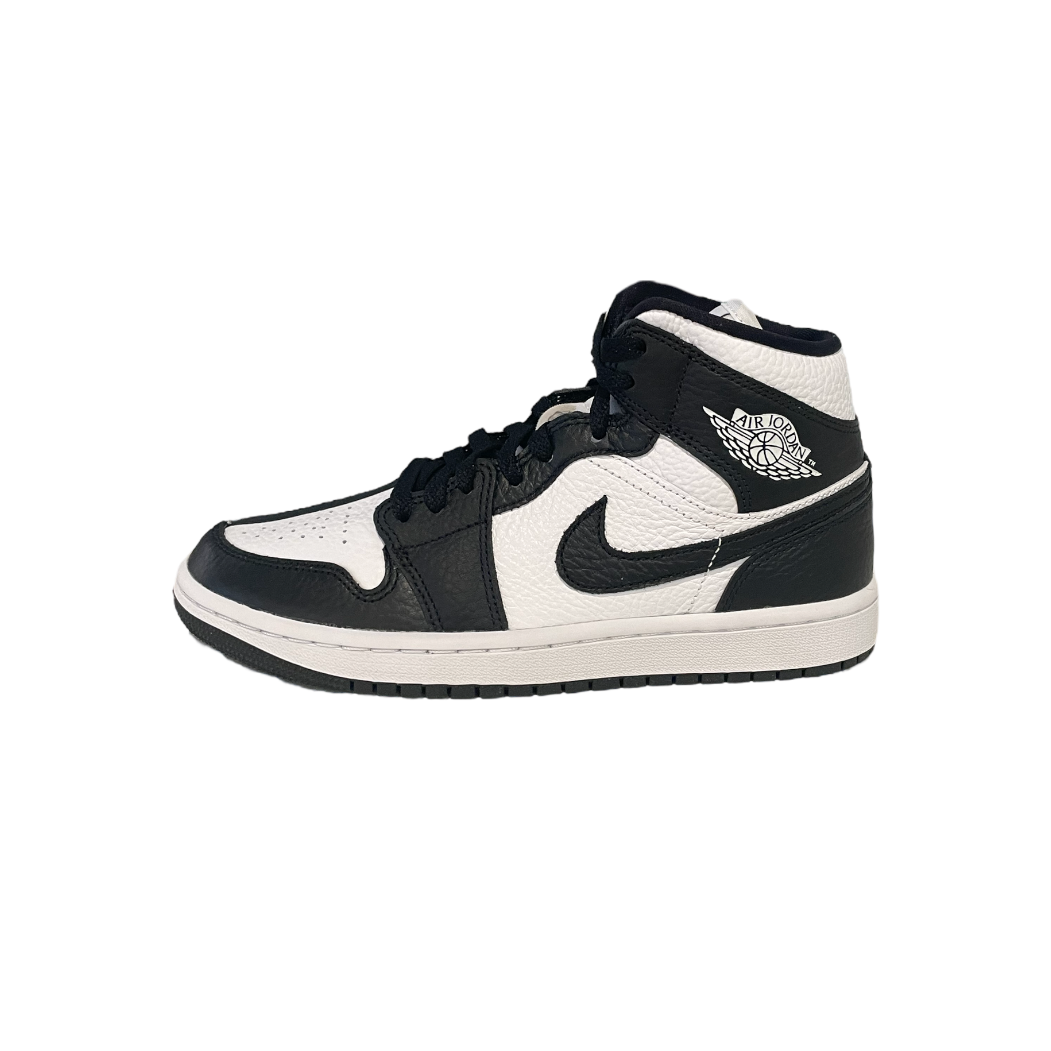 Jordan 1 Mid Split Black White (W)