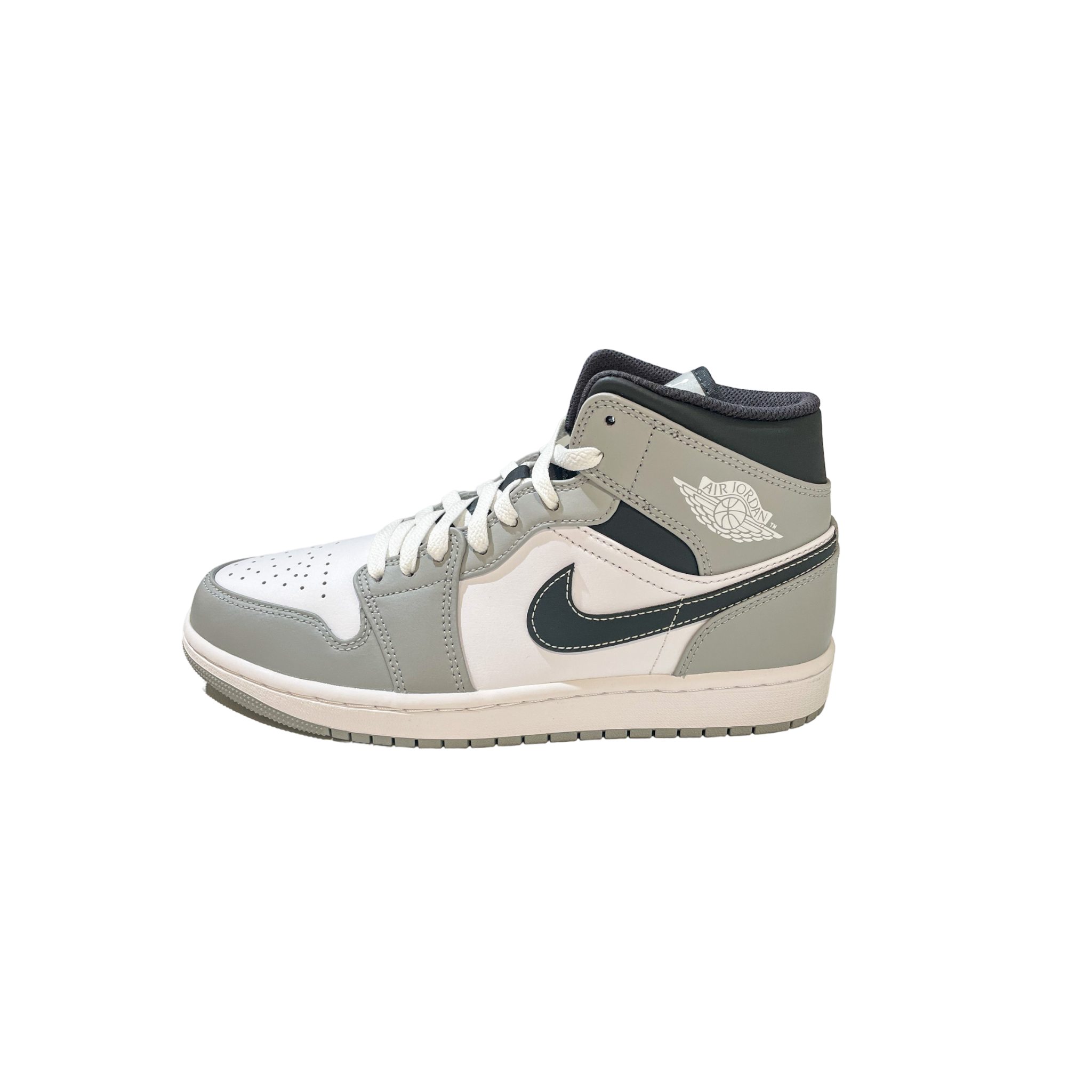 Air Jordan 1 Mid Light Smoke Grey Anthracite