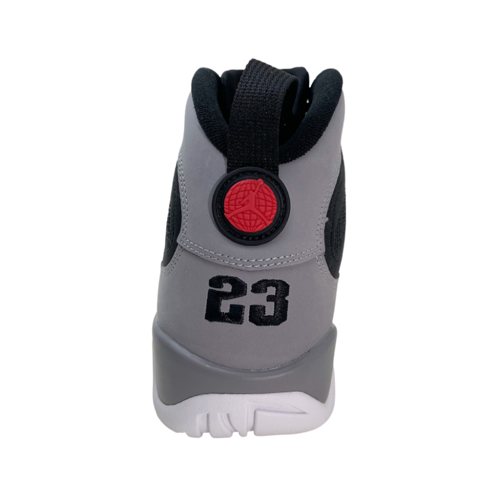 Air Jordan 9 Retro Particle Gray (Damaged OG Box/Replacement Box branded)